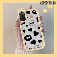 MHKEID Casing Ponsel untuk Samsung A02s A03s M02s F02s A03 Core A04 M04 F04 A04E Case penutup HP pel