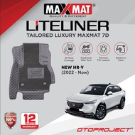 OTOPROJECT 7D Maxmat Liteliner Carpet ALL NEW HRV 2022-2025 Full Trunk + Coil Mat TPE
