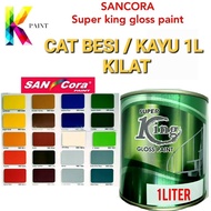 SANCORA/ Federal Paint CAT MINYAK Lx88 GLOSS PAINT (1LITER) FOR WOOD & METAL