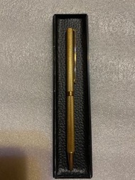 ST DuPont法國都彭 金色原子筆 /鍍金原子筆（無包裝盒）