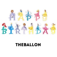 Theballon - Banner Ulang Tahun Princess Disney