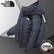 2024 oem Original THE NORTH FACE Beijia เสื้อขนเป็ดฤดูหนาวของผู้ชายเสื้อคลุมผ้าฝ้ายใหม่สไตล์ฮ่องกงเท