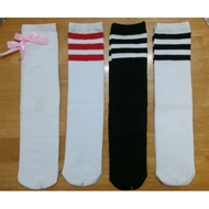 Kids Girl cotton sock knee high stocking .