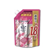 【日本P&amp;G蘭諾】本格消臭衣物芳香顆粒香香豆805ml/袋(大容量補充包)－清新花香(紅袋)