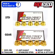 14 Gold Probolt Stainless Steel King Nut Thailand Nut