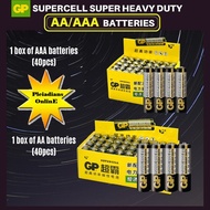 HOMIEE 1.5v AA AAA GP Super Heavy Duty Dry Battery 1.5v Bateri Kering
