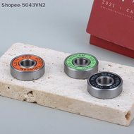 [RE] 8Pcs 608 Bearing ILQ-11 8x22x7 Longboard Speed Inline Skate Wheel Bearing Skate Scooter Smooth 