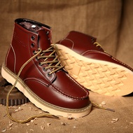 Man Kasut Lelaki Red Wing Men's Leather Shoes Boots Cowhide Shoe