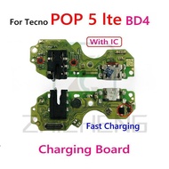 For Tecno Pop 5 LTE BD4 BD4i BD4a Charger Board Port Socket Connector Charge Flex Cable