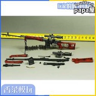 toys 1/6 可組裝拆卸的全金屬svd 狙擊步槍模型 