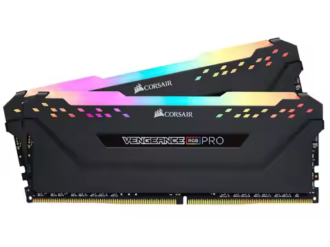CORSAIR Vengeance RGB Pro 32GB (2 x 16GB) 288-Pin PC RAM DDR4 3200 (PC4 25600) Desktop Memory Model 