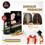 Miliki Sin Hair Shampoo + Serum Rambut Sin Hair Paket Penghitam Rambut