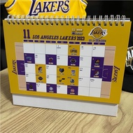 A/🔔【First Order Deduction】Lakers Desk Calendar2024Lakers Desk Calendar24Year James Memorial Desk Calendar with Schedule