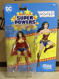全新現貨 麥法蘭 DC Super Power 5吋 復古吊卡 神力女超人 可動完成品