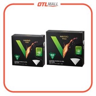 HARIO | 日本製 V60 白色 01/02 流星濾紙 (50入盒裝) 最強流速濾紙【平行進口產品】