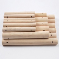 DIY long log with 2 ends drilled