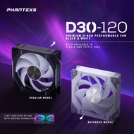 # PHANTEKS D30 [ REGULAR / REVERSED ] 120mm PWM DRGB Fan # [ BLACK / WHITE ]