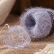 Suli Alpaca Mohair25g Medium-thick long-pile mohair yarn ball for hand-knitting hats and scarves