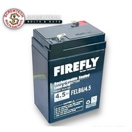 FIREFLY RECHARGEABLE 6V LEAD ACID BATTERY FELB6/4.5