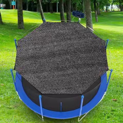 6-14FT Trampoline Sunshade Tent Cover Trampoline Shade Cover Trampoline Protection Cover Compatible 