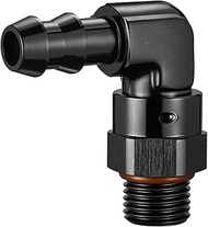 EVIL ENERGY 6AN ORB Male to 3/8" Barb Fitting Adapter 90 Degree