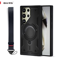 For Samsung S23 Ultra/S24 Ultra/S25 Ultra/S26 Ultra Case,Magsafe Kickstand Cover, Military Protectio