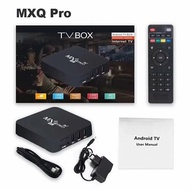 Mxq Pro TV BOX Android  RK3228A  2.4GWiFi 8GB RAM 128GB ROM Media Player 4K Set Top Smart Tv Box TV Receivers