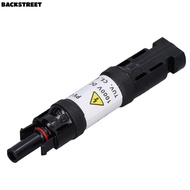 BACKSTREET  PV Diode Connector, 1000V DC Waterproof  Panel Connectors, Silver-plated Copper 2.5-6.0m