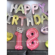 Pink 107cm Jelly Crystal Number Aluminum Film Number Balloon Girl Princess One Hundred Days Birthday