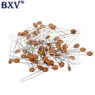 100PCS Ceramic Capacitor 50V 1pF ~ 100nF 0.1uF 104 4.7PF 10PF 22PF 33PF 47PF 100PF 101 220PF 10NF 33