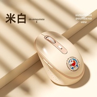 Rock | คีย์บอร์ดเมาส์ไร้สาย Bluetooth ใส รูปตุ๊กตา Doraemon สำหรับผู้หญิง iPad วันวาเลนไทน์ ชาร์จไฟไ