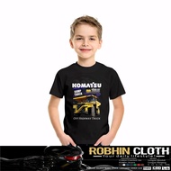 Kids T-Shirt Komatsu HD785-7 Dump Truck Operator Heavy Equipment Distro T-Shirt