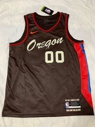 NBA Nike Carmelo Anthony Blazers City SW Jersey XL