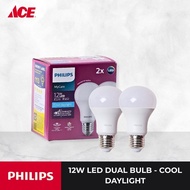 PHILIPS 12W LED Dual Bulb 6500K - Cool Daylight