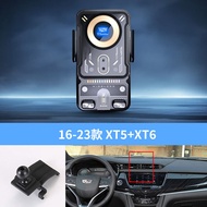 ยึดโทรศัพท์มือถือแบบไร้สายสำหรับรถยนต์ Cadillac XT5/CT5/XT4CT6 XT6/XTS/ATSL ยึดโทรศัพท์แบบหนีบกระจกห