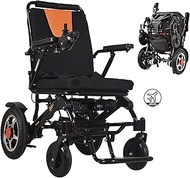 Lightweight for home use Electric wheelchairs for Adults - Ultra Portable Folding Power Wheelchair Opened in 1 Second 600W Motors Portable Electric Wheelchair 12.5 Miles air Travel Chair Five-Speed Sp