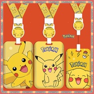Pokémon ABS Retractable Long Rope ID/Access Control Card Holder Pikachu Charm Anti-Lost EasyCard MRT