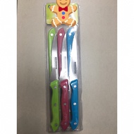 6 Pieces Kitchen Knife Chicken Chop Knife Bread Knife