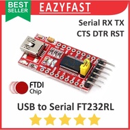USB to Serial Module TTL Converter FTDI FT232RL FT232 FT 232 RL UART DTR RTS RST CTS RX TX Adapter A