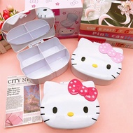 Cartoon Cartoon Jewelry Box Cute Girl Storage Box Bedroom Desktop Mirror Jewelry Box Cosmetics Organ