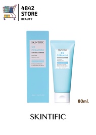 (คลีนเซอร์) 80ml. SKINTIFIC 5X Ceramide Low pH Cleanser สคินทิฟฟิค์ โฟมล้างหน้า คลีนซิ่ง คลีนเซอร์ที
