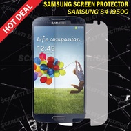 Screen Protector Samsung S4 i9500 Screen Guard Transparent Clear/Pelindung Skrin Telefon Samsung S4 