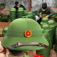 Mũ Nhập Khẩu Chính Hãng Việt Nam Xanh Lá Mũ Cổ Điển Phong Cách Cũ Mùa Hè Chống Nắng Ô Nhựa An Toàn M