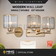 Modern Wall Lamp 13139 Wall Light LED Lighting Crystal Light Bulb Luxury Lighting Gold Lampu Dinding
