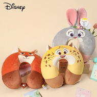Disney Zootopia Judy Hopps Nick Wilde Chief Bogo Plush U-Shape Neck Pillow Slow Rebound Travel Pillo
