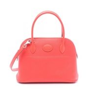 【二手】愛馬仕 HERMES 手提包 Bolide 27 041693CK 玫瑰齋浦爾皮革 Bolide 27 玫瑰齋浦爾 女士二手 A