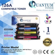 Compatible 126A | CE310A CE311A CE312A CE313A Toner for HP LaserJet Pro CP1025 CP1025NW MFP M175 MFP