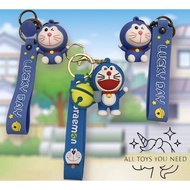 Super cute Doraemon keychain - Robot cat keychain from the future Doraemon - Doremon cat keychain