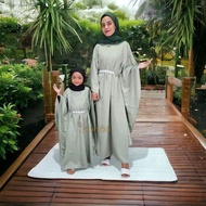 Baju Selin Kaftan Ibu Dan Anak Perempuan 3 4 10 12 Tahun Model Terbaru