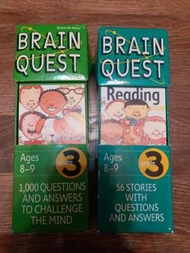 Brain Quest for 8-9 years old (2 sets)